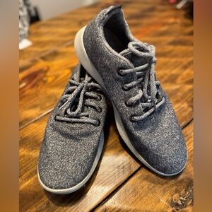 Allbirds Mens Wool Runner Gray Oxford Dress Shoes Sneaker. Size 11